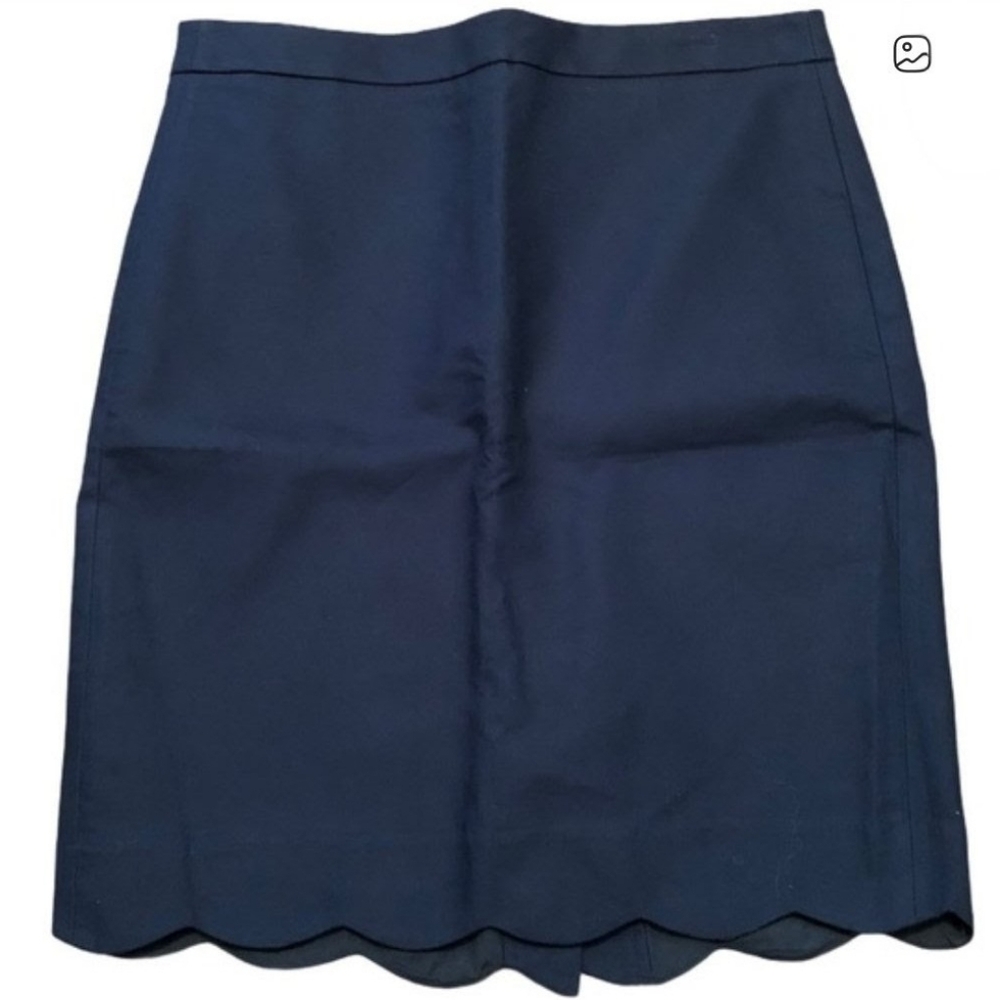 J. by J. Crew Scallop Skirt